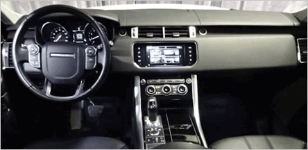 Sacramento Range Rover Sport SUV Interior