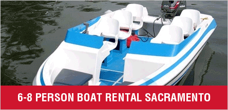 6-8 Passenger Boat Rentals Sacramento