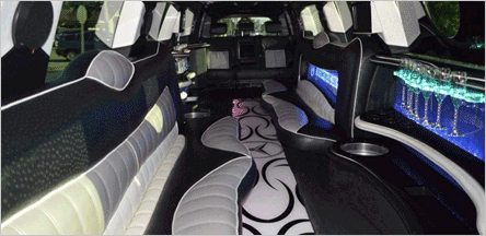 Mercedes GL550 Limousine Sacramento Interior