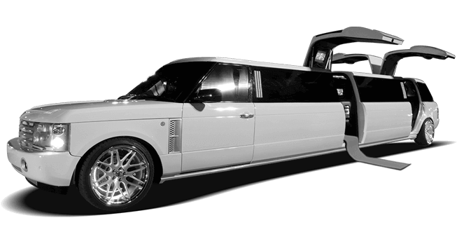 Range Rover Stretch Limo Sacramento Exterior