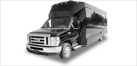 Sacramento 20 Passenger Party Bus Exterior