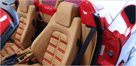 Sacramento Exotic Ferrari f430 Interior