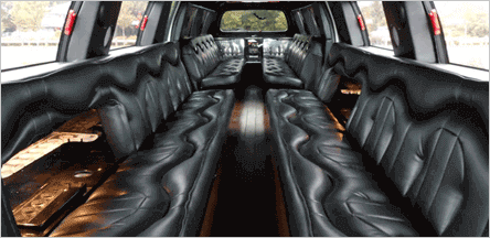 Sacramento Hummer H2 Limo Interior