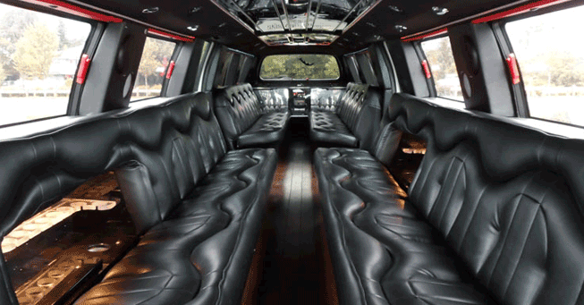 Sacramento Hummer Limo Interior