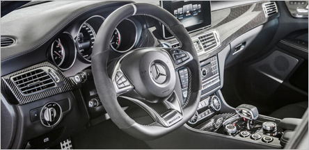 Sacramento Mercedes CLS 63 AMG Rentals Interior