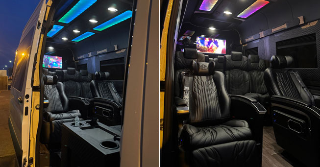 Mercedes Sprinter Sacramento Interior