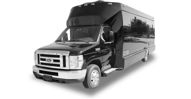Party Bus 18 to 23 Passenger Limousine Service for Sacramento